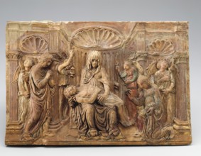 Pieta, c1470. Creators: Francesco di Cristoforo Riccomani, Leonardo di Cristoforo Riccomani.