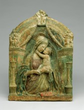 Madonna and Child, c1450. Creators: Virgin Mary, Jesus Christ, Giovanni da Pisa, Nicolo Pizolo.