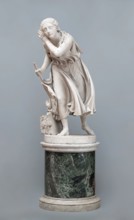 Nydia, the Blind Girl of Pompeii, c1850s. Creator: Randolph Rogers.