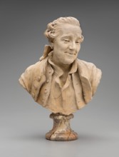Bust of a Man, mid-18th century. Creator: School of Jean Jacques Caffieri.