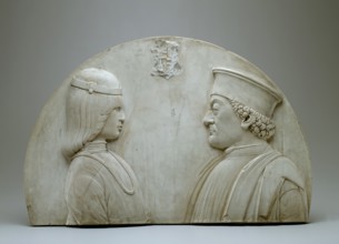 Duke Federigo and his Son Guidobaldo, between 1880 and 1910. Creator: Unknown.