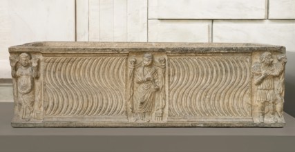 Sarcophagus, 3rd century. Creator: Unknown.