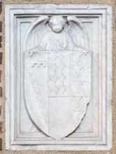 Coat of Arms of the Neapolitan Branch of the Antinori Family, mid-15th century. Creator: Unknown.