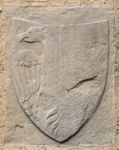 Coat of Arms, probably of the Della Gherardesca Family, 14th century. Creator: Unknown.