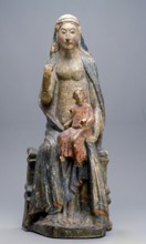 Enthroned Madonna and Child, early 14th century. Creator: Unknown.