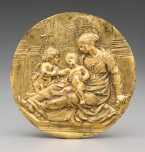 Madonna and Child and St. John in a Courtyard, c.between 1620 and 1650. Creator: Unknown.