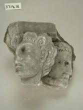 Sarcophagus Fragment, 4th century. Creator: Unknown.