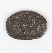 Bacchus and Ariadne with Nessus, 15th century. Creator: Unknown.