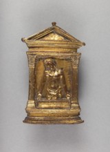 Pax of the Risen Christ Displaying His Wounds, late 15th century. Creator: Unknown.