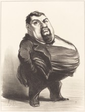 Antony Thouret, 1849. Creator: Honore Daumier.