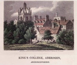 King's College, Aberdeen, c1810. Creator: James Sargant Storer.
