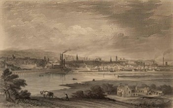 Aberdeen from the South, c1850. Creator: Richard Parminster Cuff.