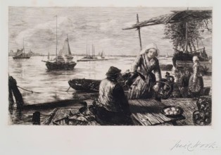 Brimming, Holland, 1875-1899. Creator: James Clarke Hook.