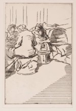 Women Seated, c1930s. Creator: Thérèse Lessore.