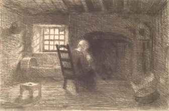 Cottage Interior, c1840-1860s. Creator: William Dyce.