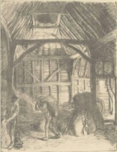 The Barn. Creator: George Clausen.