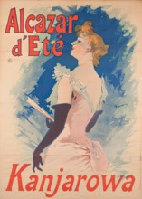Alcazar d'ete "Kanjarowa", c1891. Creator: Jules Cheret.