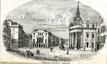 Castle Street, Aberdeen, c1890. Creator: John Henderson.