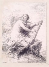 Inspiration, c1895. Creator: Henri Fantin-Latour.