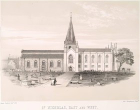 St Nicholas, East and West, c1843-1889. Creator: James Gordon Junior.