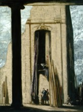 The Black Pillar, c1890-1940. Creator: James Pryde.