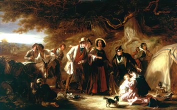 The Recovery of the Stolen Child, 1841. Creator: William Allan.
