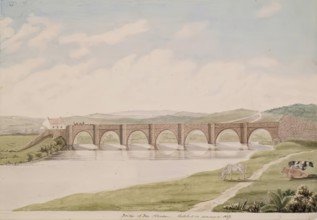 Bridge of Dee, Aberdeen, 1827. Creator: Alexander Seton.
