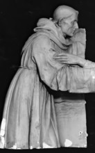 The Meeting of St Dominic and St Francis, 1475-1499. Creator: Andrea della Robbia.