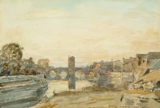 Fortified Bridge, c1920s. Creator: David Thomson Muirhead.