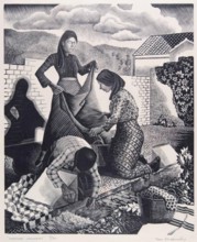 Wayside Laundry, 1935. Creator: Tom Chadwick.