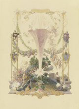 The four main drinks: Champagne, 1853. Creator: Adolf Schroedter.