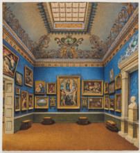 The Italian Hall in the old Städel Art Institute on Neue Mainzer Straße, c1838-c1839. Creator: Mary Ellen Best.