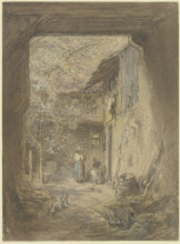 Farm,  c1850-1905. Creator: Anton Burger.