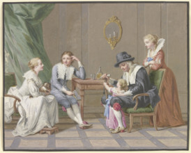 Family scene. Creator: Friedrich Tischbein.