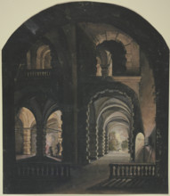 Vault by torchlight. Creator: Abraham Steenwijck.