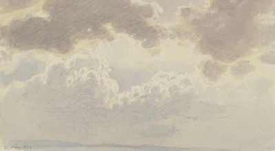 Clouds, 1878. Creator: Carl Theodor Reiffenstein.