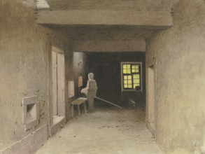 Bakery in Salzschlirf, 1880. Creator: Carl Theodor Reiffenstein.