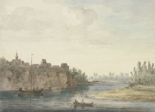 Belgern at the Elbe, c1775-1779. Creator: Georg Melchior Kraus.