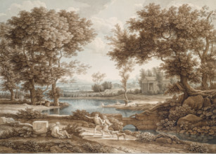 Heroic landscape, 1818. Creator: Johann Christian Reinhart.