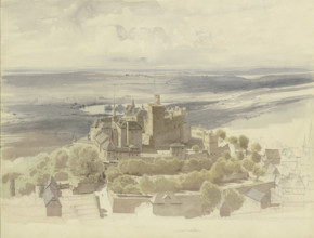 Braunfels castle, 1853. Creator: Carl Theodor Reiffenstein.