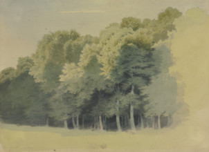 Edge of a wood, 1855. Creator: Carl Theodor Reiffenstein.