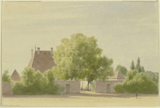 The Gunderrode family court, 1857. Creator: Carl Theodor Reiffenstein.