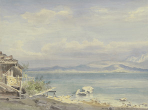 Frauenchiemsee, 1876. Creator: Ernst Morgenstern.