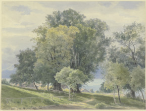 Frauenchiemsee, 1876. Creator: Ernst Morgenstern.