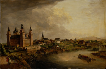 View of Aschaffenburg, 1786. Creator: Christian Georg Schutz.