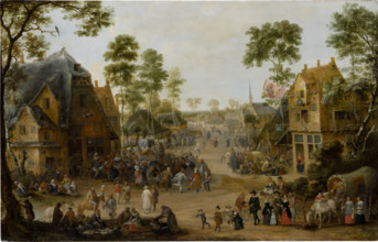 Village Church Festival, c1645. Creator: Pieter Bruegel the Elder.
