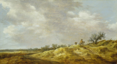 Path through the Dunes, 1629. Creator: Jan van Goyen.