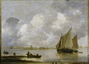 Haarlem Sea, 1656. Creator: Jan van Goyen.