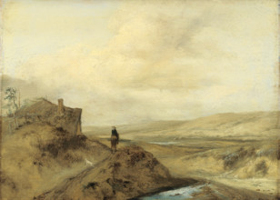 Rider in the Dunes, c1645-1650. Creator: Philip Wouverman.