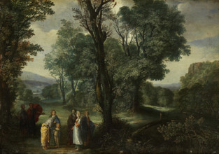 The Birth of Adonis, c1600-1605. Creator: David Teniers I.